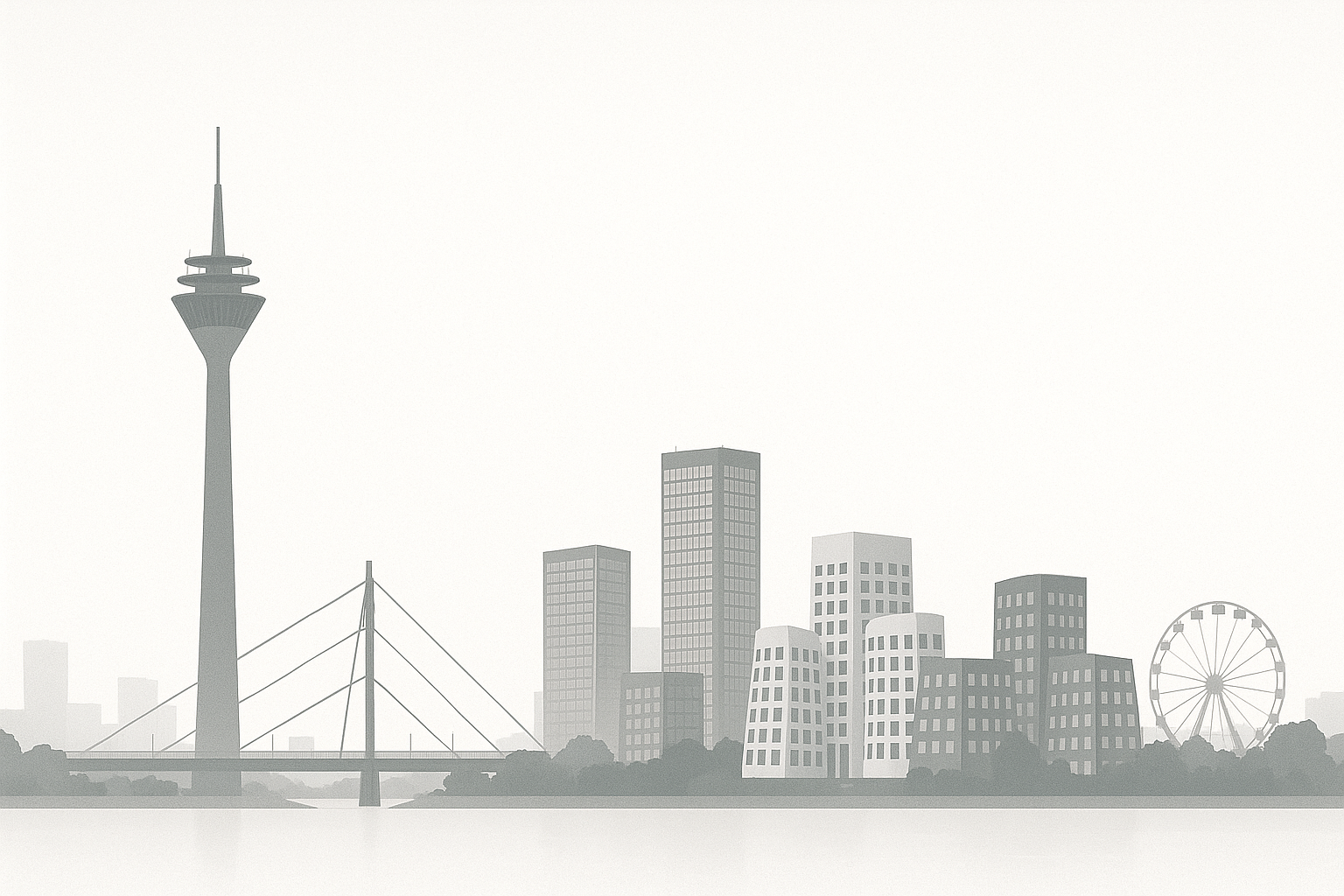 Düsseldorf Skyline